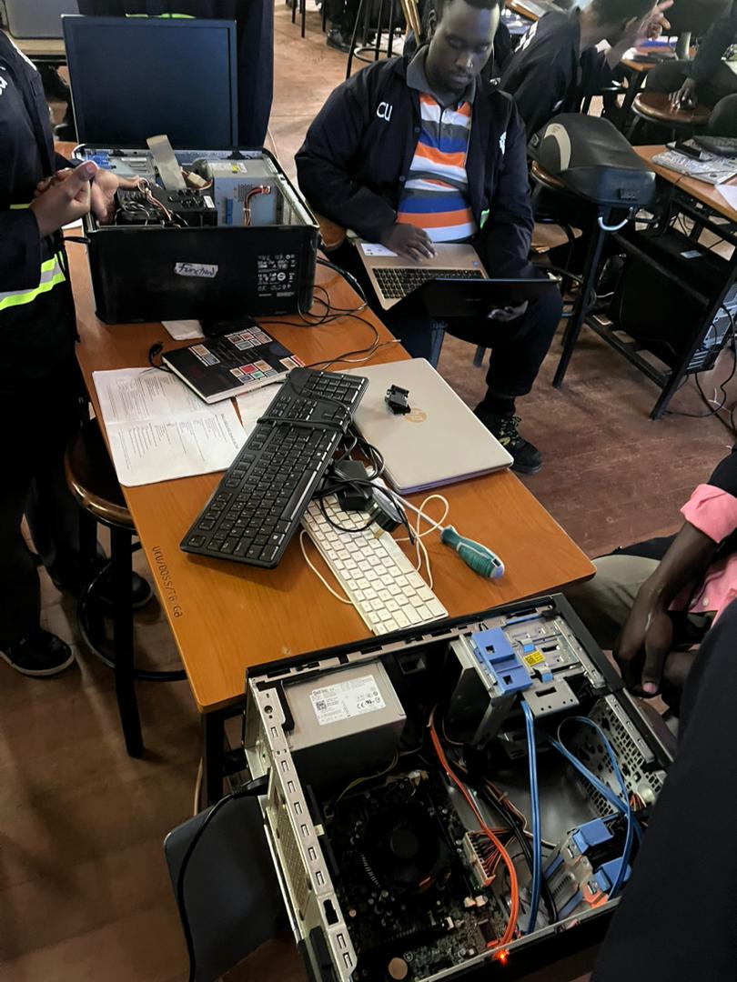 Hardware inspection and re-assembling