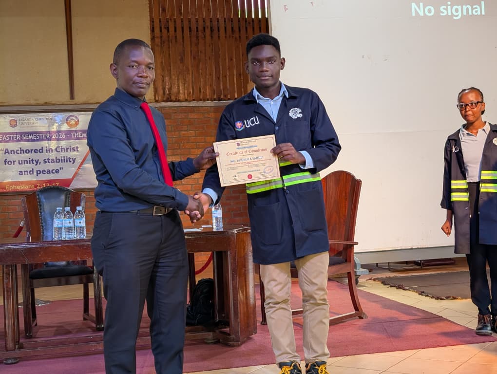 Receiving Workshop Practice Certificate